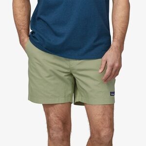Patagonia Men's Salvia Green Lightweight All-Wear Hemp Shorts - Size 36